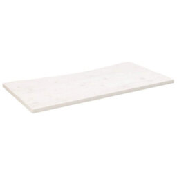 Walplus Desk Top White 100X50X2.5 Cm Solid Wood Pine - thumbnail 2