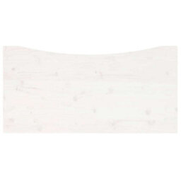 Walplus Desk Top White 100X50X2.5 Cm Solid Wood Pine - thumbnail 5