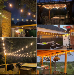 Lighting Legends Super Festoon 12 Pack Vintage Style Warm White Led Shatterproof Bulbs - thumbnail 3