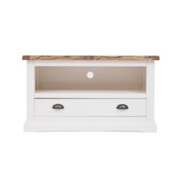 Cabinet Bits Cosenza Off White 1 Drawer Tv Cabinet Brass Cup Handle