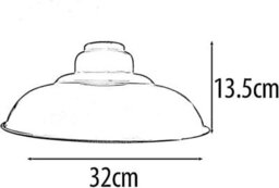 2Pack Orange Lamp Shade 32Cm Ceiling Pendant Lamp Shade Modern Easy Fit Light Shade For Living Room, Bedroom Kitchen - thumbnail 2
