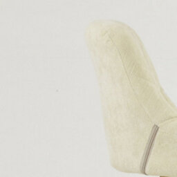Lakeland Furniture Avesta Natural Cream Fabric Wooden Fixed Height Leg Bar Stool - thumbnail 8