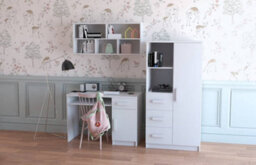 Arte All-White Sideboard Cabinet H1600mm W800mm D400mm - Minimalist Design For Versatile Interiors - thumbnail 2