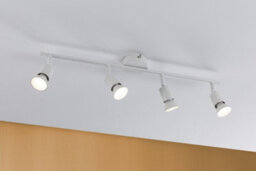 Paulmann 66754 Carolina Spotlight 4-Lamp Max. 4X10 Watts Ceiling Luminaire White Matt Spot Metal Gu10 - thumbnail 5