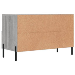 Berkfield Sturdy Tv Cabinet Grey Sonoma 80X36X50 Cm Engineered Wood - thumbnail 8