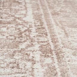Loomed Beige Machine Washable Soft Neutral Area Rug With Bordered Design - 380 X 280Cm - thumbnail 6