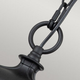 Luminosa Lighting Elstead Bayview Outdoor Pendant Ceiling Light Black, Ip44 - thumbnail 3
