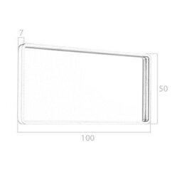 Angel Cerda Elegant Rectangular Walnut Wall Mirror For Modern Interiors - thumbnail 7