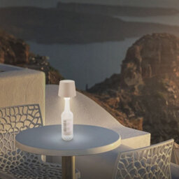 Briloner Beige Bottle Light Usb Rechargeable Table Lamp Dimmable Touch Cordless Outdoor - thumbnail 9