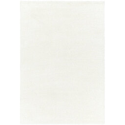 Livabliss Cloudy Shaggy-Solid Color Ivory Plush Soft Pile Living Bedroom Rug 120 X 170 Cm Easy Care, Non Shedding - thumbnail 1