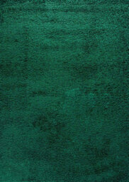 Desire Rugs Plain Living Room Shaggy Area Rugs Emerald Round 120X120 Cm - thumbnail 2