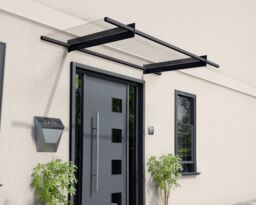 Canopia By Palram Nancy 2050 Grey Door Canopy, (H)14Cm (W)205.5Cm (D)94Cm - thumbnail 2