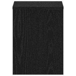 Berkfield Bedside Cabinets 2 Pcs Black Oak 40X30X40 Cm Engineered Wood - thumbnail 7