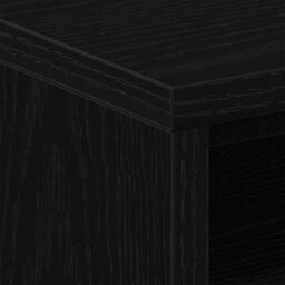 Berkfield Bedside Cabinets 2 Pcs Black Oak 40X30X40 Cm Engineered Wood - thumbnail 9