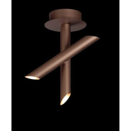 Luminosa Lighting Luminosa Take Bronze Ceiling 9W Led 3000K, 800Lm, Bronze - thumbnail 2
