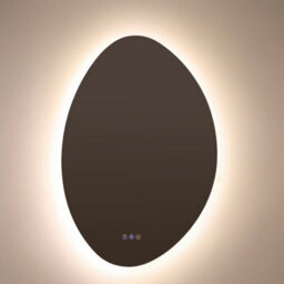 Living And Home 600 X 900mm Anti-Fog Bathroom Frameless Mirror With Dimmable Led Light - thumbnail 2