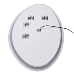 Living And Home 600 X 900mm Anti-Fog Bathroom Frameless Mirror With Dimmable Led Light - thumbnail 5