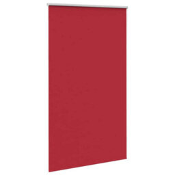Berkfield Durable Roller Blind Blackout Red 135X230 Cm Fabric Width 131.6 Cm Polyester - thumbnail 3