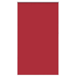 Berkfield Durable Roller Blind Blackout Red 135X230 Cm Fabric Width 131.6 Cm Polyester