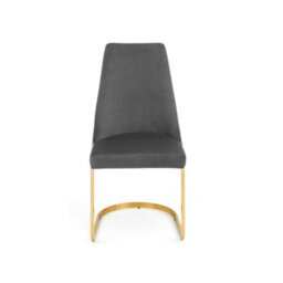 Julian Bowen Set Of 2 Vittoria Cantilever Dining Chairs - Grey - thumbnail 8