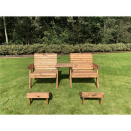 Marlborough Traditional Grand Twin Straight With Footstools - thumbnail 2