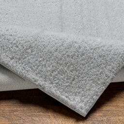 Livabliss Cloudy Shaggy-Solid Color Light Grey Plush Soft Pile Living Bedroom Rug 120 X 170 Cm Easy Care, Non Shedding - thumbnail 4