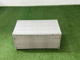 Fimous 7 Seater Garden Outdoor Pe Rattan Furniture Set Rattan Garden Sofa Set With Oblong Coffee Table Light Grey Mixed - thumbnail 5
