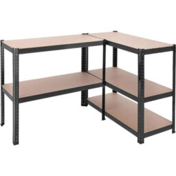 Songmics Garage Shelving, 5-Tier Storage Racks, Set Of 2, 180 X 90 X 40 Cm, Max. Load 875 Kg (175 Kg Per Tier), Shelving Units, Adjustable - thumbnail 8