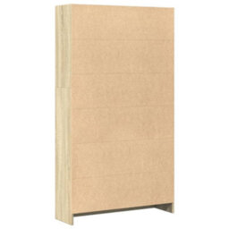 Berkfield Bookcase Sonoma Oak 80X24X143 Cm Engineered Wood - thumbnail 6
