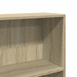 Berkfield Bookcase Sonoma Oak 80X24X143 Cm Engineered Wood - thumbnail 7