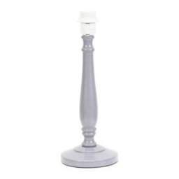 Traditional Wooden Candle Stick Table Lamp Base Living Room Bedroom Lounge Light