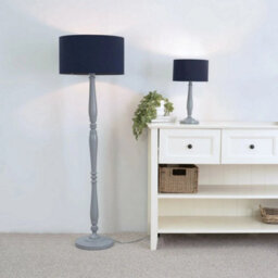 Traditional Wooden Candle Stick Table Lamp Base Living Room Bedroom Lounge Light - thumbnail 4
