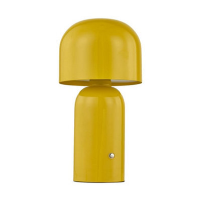 First Choice Lighting Christina - Yellow Led Rechargeable Touch Table Lamp - image 1