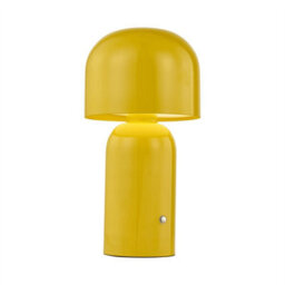 First Choice Lighting Christina - Yellow Led Rechargeable Touch Table Lamp - thumbnail 2