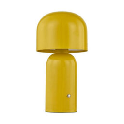 First Choice Lighting Christina - Yellow Led Rechargeable Touch Table Lamp - thumbnail 1