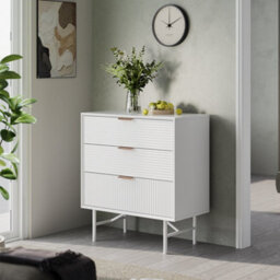 Living And Home Contemporary Wooden Sideboard Cabinet Sideboard Buffet Console Table W 800 X D 400 X H 880 mm - thumbnail 1