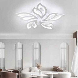 Led Chandelier Ceiling Light, White Frame, Crystal Pendant, Dimmable, 36W, 3-Color - thumbnail 7