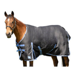 "Stormx Empra Extra Achable Neck Horse Turnout Rug Black (6 3"")" - thumbnail 3