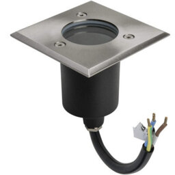 CGC Lighting Myah - Cgc Two Square Small Stainless Steel Inground Or Decking Lights - thumbnail 3