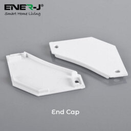 Ener-J Gypsum Led Cove Light 45 Degree Corner Aluminum Profile, 1 Meter - thumbnail 4