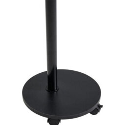 Light Walnut Mobile Side Table With Wheels Bedside End Table Small Coffee - thumbnail 4