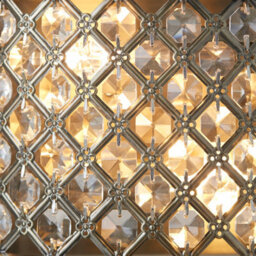 Anson Lighting Stockton 2Lt Wall Light Finished In Antique Brass Plate And Clear Crystal - thumbnail 6