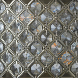 Anson Lighting Stockton 2Lt Wall Light Finished In Antique Brass Plate And Clear Crystal - thumbnail 5