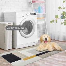 Ameha Milo Printed Runner Rugs Luxury Modern Floor Mats Large Kitchen Hallway Carpet (60X220 Cm) - thumbnail 8