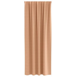 Walplus Curtains With Curtains 2 Pcs Light Brown 245X140Cm Polyester - thumbnail 4