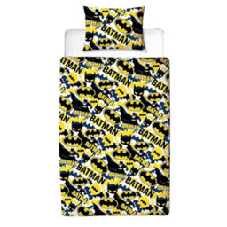 DC comics Batman Camo Reversible Duvet Set Multicoloured (Single)