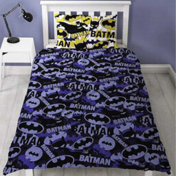 DC comics Batman Camo Reversible Duvet Set Multicoloured (Single) - thumbnail 3