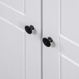 Vidaxl Wardrobe White 80X50X171.5 Cm Solid Pine Panama Range - thumbnail 5