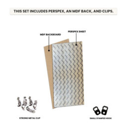 Ak Frames 16X8 Frameless Clip Frame With Shatter-Resistant Perspex - Clip Photo Frame For Prints, Photos And Wall Art - thumbnail 9