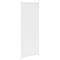 Berkfield Modern Plisse Blind 80X200Cm White Pleated Blind - thumbnail 4